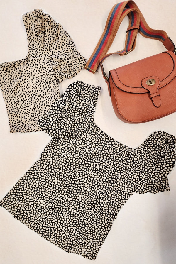 Leopard short sleeve tee